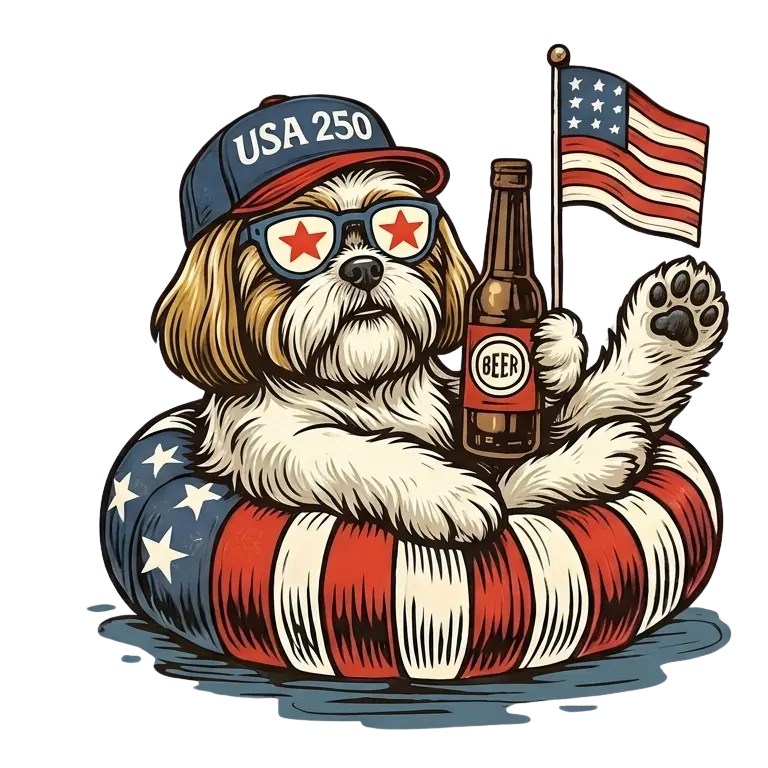 Comfort Colors® 250th Anniversary Dachshund 4th of July T-Shirt – Funny Patriotic Dog Lover Tee, Semiquincentennial USA 1776–2026 Shirt, Wiener Dog Independence Day Gift