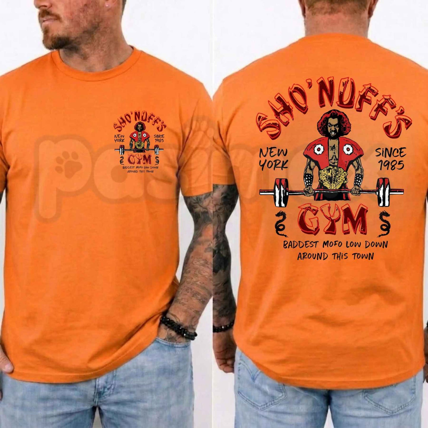 Sho'Nuff's Gym Vintage Martial Arts T-Shirt – Retro 80s Movie Streetwear Tee-Pasimax