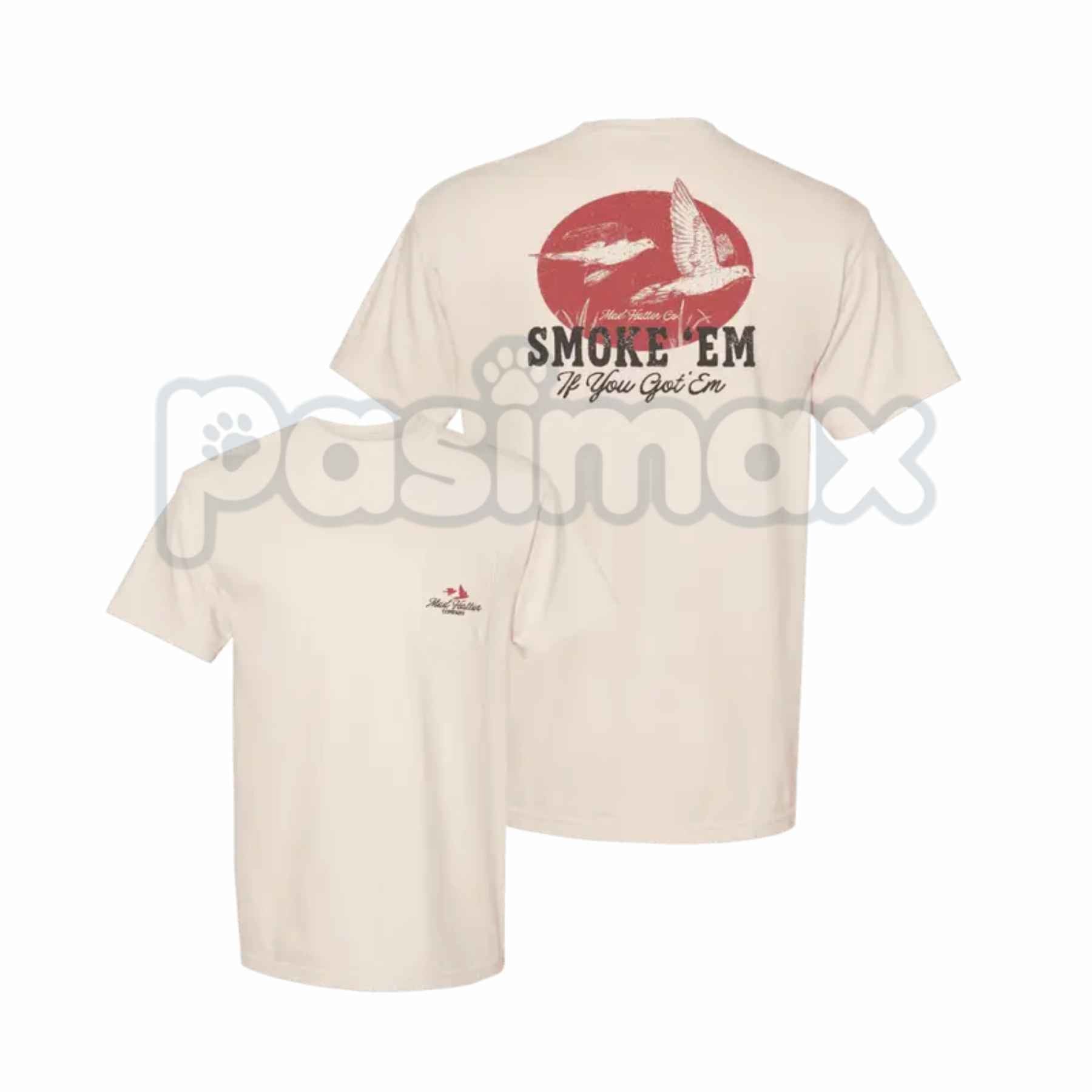 Smoke 'Em T-Shirt – Vintage Hot Rod Muscle Car Unisex Cotton Graphic Tee-Pasimax