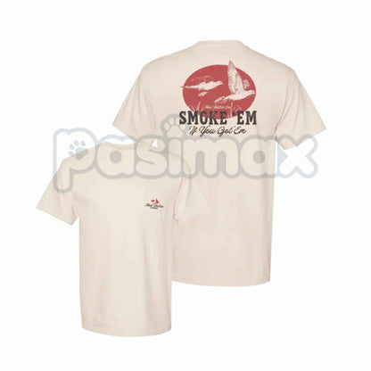 Smoke 'Em T-Shirt – Vintage Hot Rod Muscle Car Unisex Cotton Graphic Tee-Pasimax