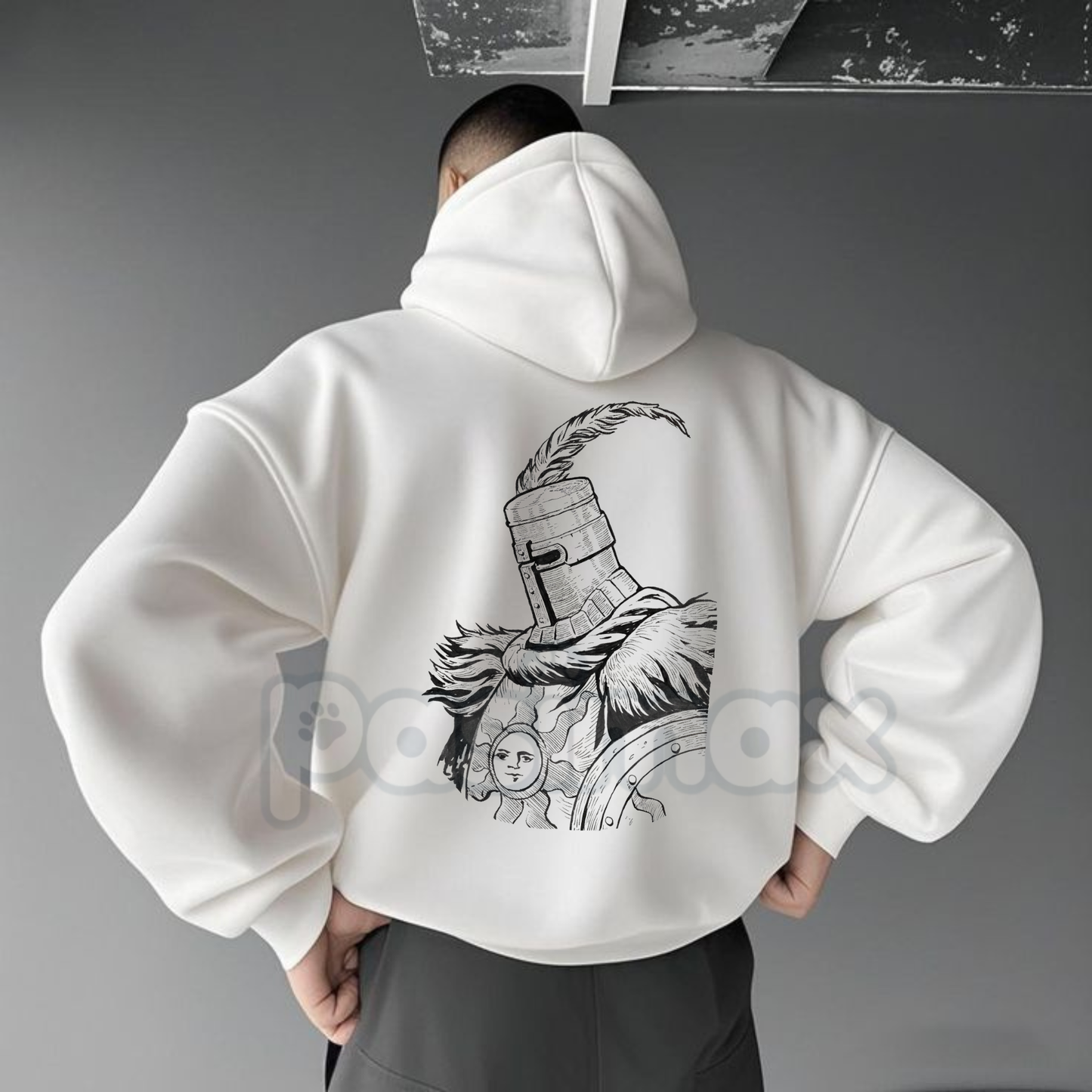 Solaire's Legacy Hoodie – Praise The Sun Dark Souls Tribute, Warrior of Sunlight Estus Pullover, Unisex-Pasimax