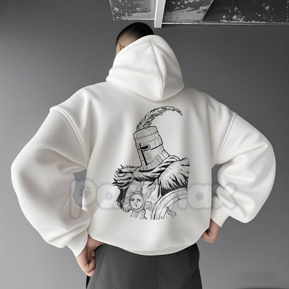 Solaire's Legacy Hoodie – Praise The Sun Dark Souls Tribute, Warrior of Sunlight Estus Pullover, Unisex-Pasimax