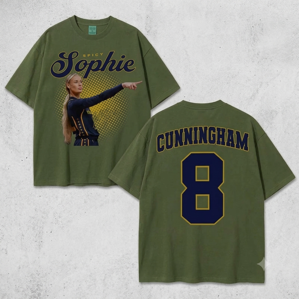 Sophie 8 Two-Sided Basketball Graphic Tee – Retro Gameday Hoops Fan Unisex Double-Sided T-Shirt-Pasimax