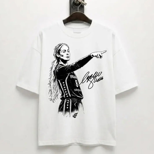 Sophie Cunningham Point Signature Basketball Graphic Tee – Retro Gameday Hoops Fan Unisex T-Shirt-Pasimax