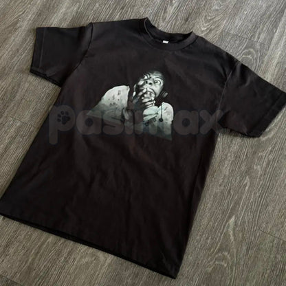 Speed Covering His Mouth Funny T-Shirt - IShowSpeed Viral Reaction Graphic Tee, Funny Streaming Meme Apparel, Trendy YouTuber Fan Merch Shirt-Pasimax