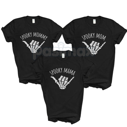 Spooky Halloween Matching Family Shirts - Mom, Dad, Sister, Brother & More! Coordinated Holiday Tees-Pasimax