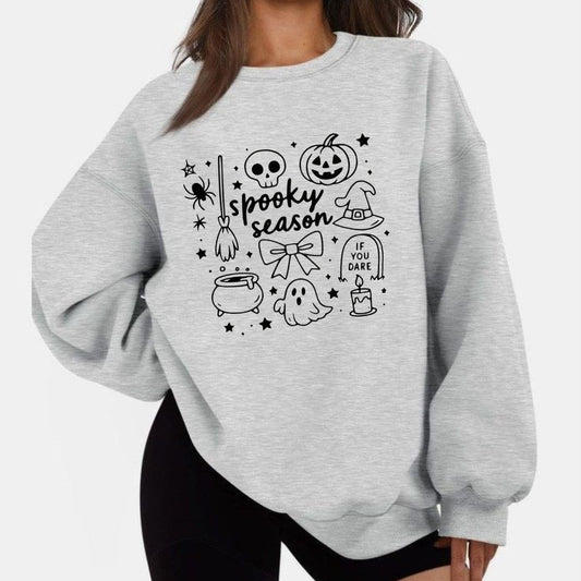 Spooky Season Sweatshirt – Cozy & Classic Halloween Crewneck-Pasimax