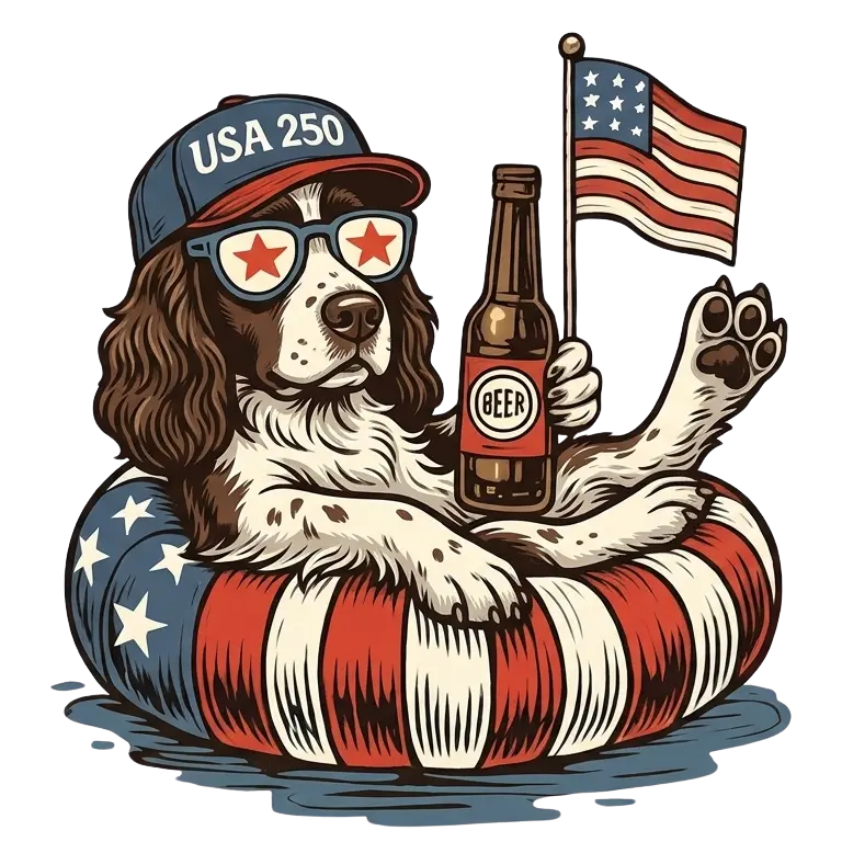 Comfort Colors® 250th Anniversary Dachshund 4th of July T-Shirt – Funny Patriotic Dog Lover Tee, Semiquincentennial USA 1776–2026 Shirt, Wiener Dog Independence Day Gift