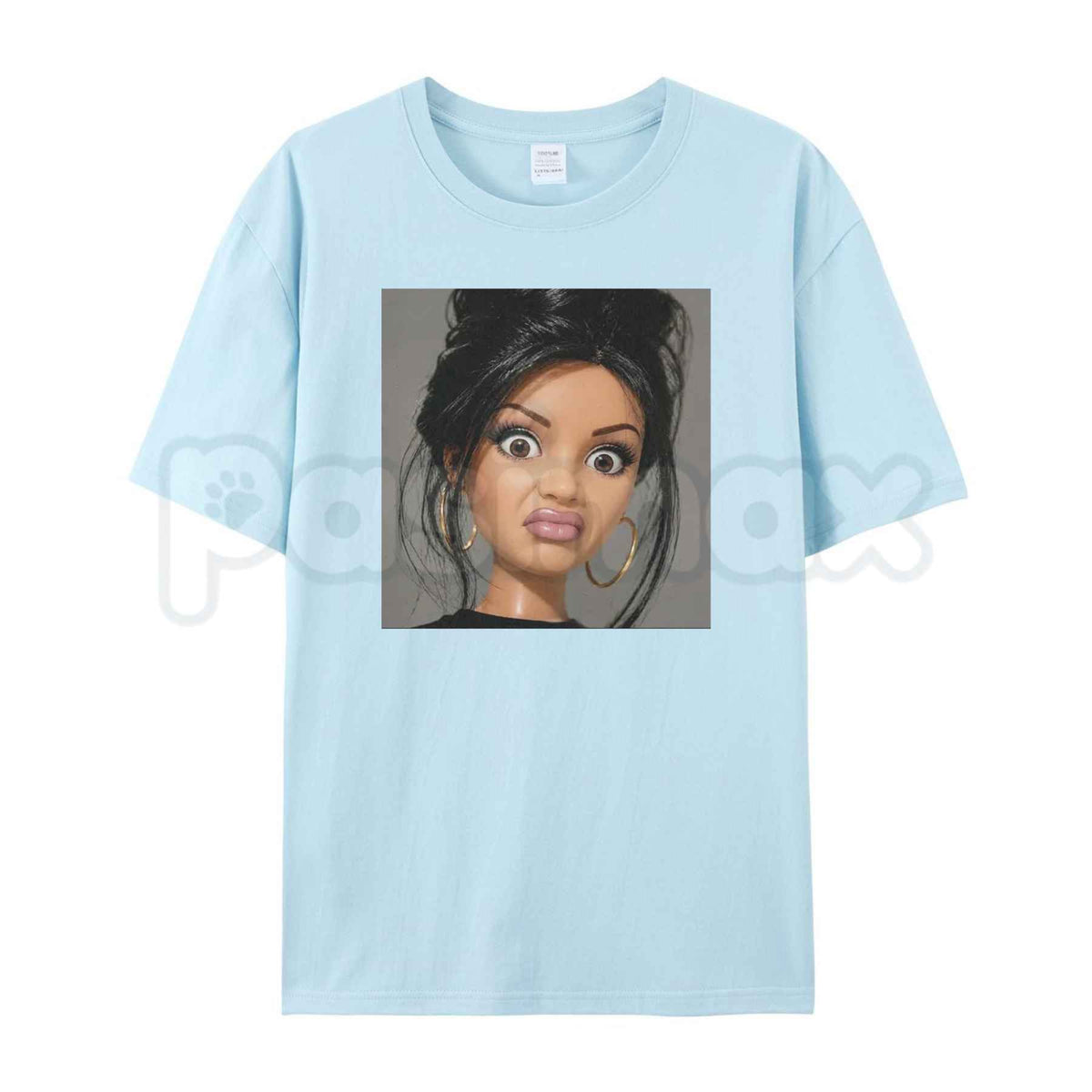 Stank Face Doll Girl Meme T-Shirt – Funny Sarcastic Attitude Women's Graphic Tee-Pasimax