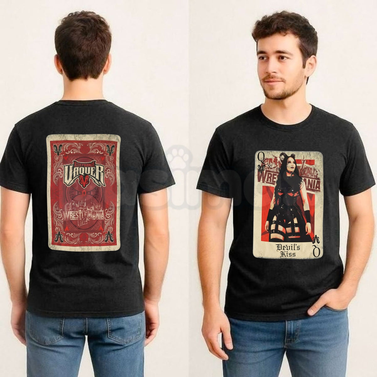 Stephanie Vaquer WrestleMania Card Retro Unisex T-Shirt – Pro Wrestling Match Tee-Pasimax