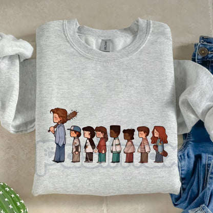 Stranger Steve and Seven Dwarfs Shirt Sweatshirt | Funny Stranger Things Disney Mashup Jumper | Steve Harrington Pop Culture Gift-Pasimax