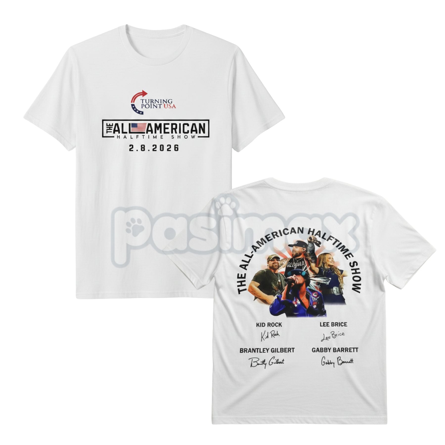 “THE ALL-AMERICAN SHOW 2026” T-Shirt - Official 2026 Commemorative Graphic Tee, Premium Heavyweight Patriotic Event Shirt, Vintage Americana 2026 Tour Top, USA Heritage Celebration Apparel, Limited Edition 2026 Souvenir Gear-Pasimax