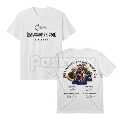 “THE ALL-AMERICAN SHOW 2026” T-Shirt - Official 2026 Commemorative Graphic Tee, Premium Heavyweight Patriotic Event Shirt, Vintage Americana 2026 Tour Top, USA Heritage Celebration Apparel, Limited Edition 2026 Souvenir Gear-Pasimax