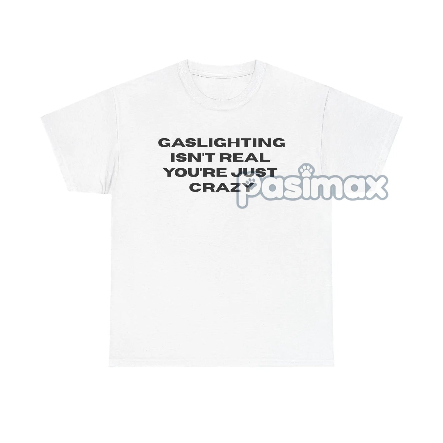 THE GASLIGHT SHIRT - Statement Streetwear Tee, Unisex Cotton T-shirt-Pasimax