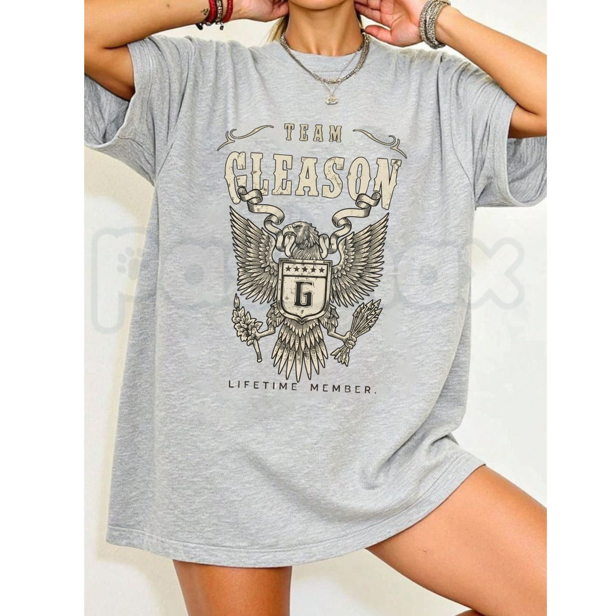 Team Gleason Lifetime Member T-Shirt – ALS Awareness No White Flags Graphic Tee-Pasimax