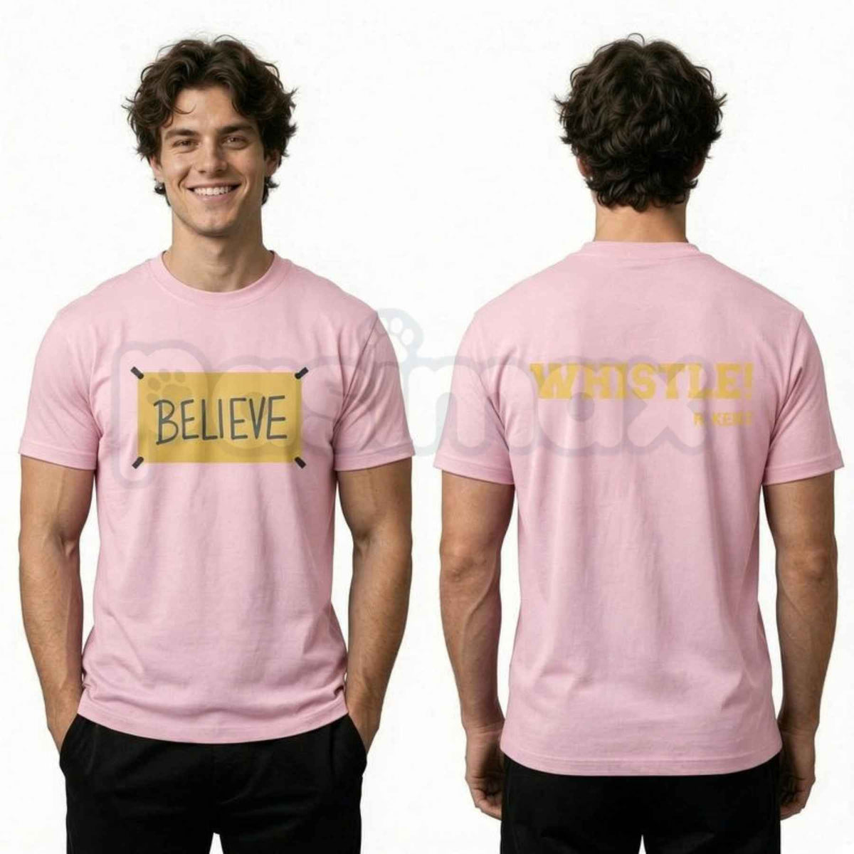 Ted Lasso Believe T-Shirt – Yellow Sign Richmond AFC Comedy Unisex Tee-Pasimax