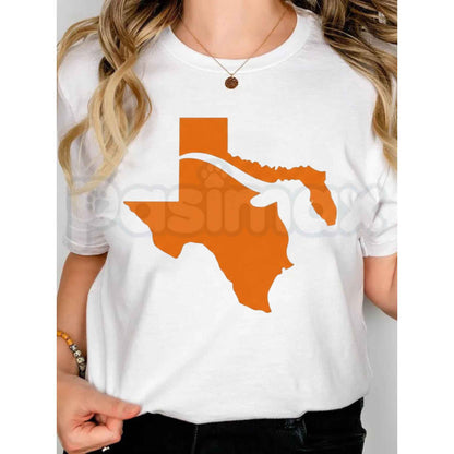 Texas State Map T-Shirt – Lone Star Pride Geographic Unisex Tee For Men Women Kids-Pasimax