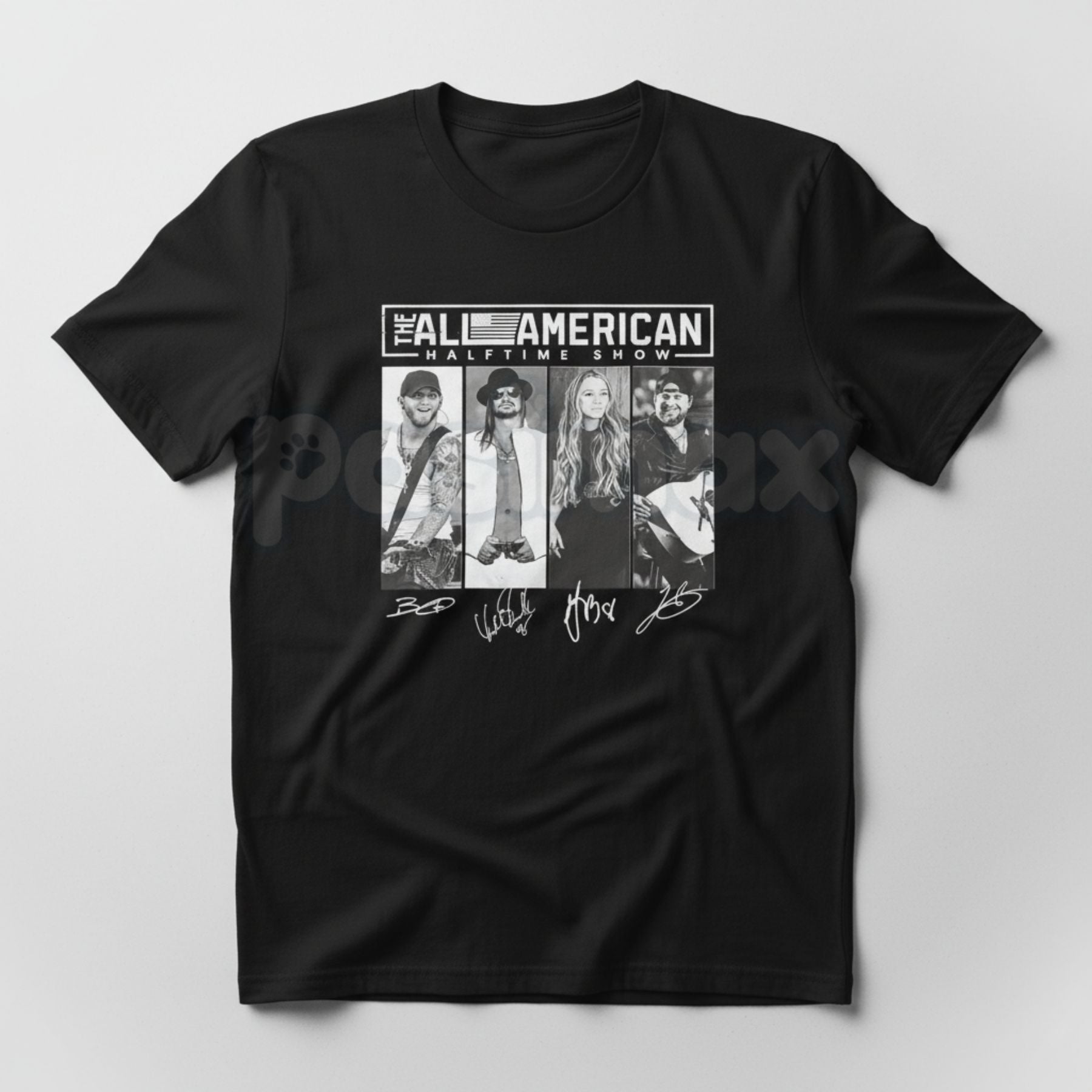 "The All American Halftime Show" T-Shirt - Vintage Marching Band Graphic Tee, Classic Americana Sports Performance Shirt, Premium Heavyweight Unisex Stadium Apparel, Drill Team & Color Guard Gift, Retro Varsity Spirit Top-Pasimax
