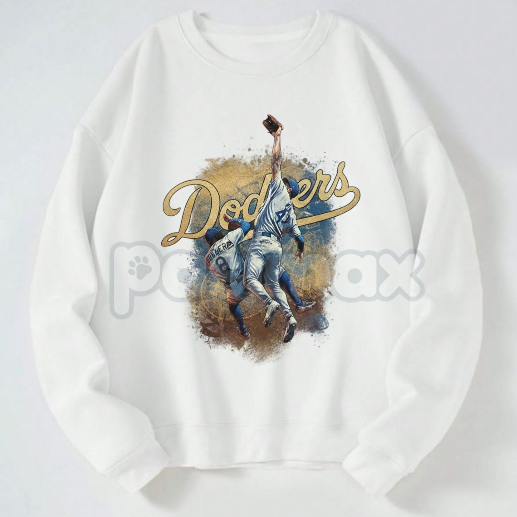 The Catch Dodger Sweatshirt | Game 7 LA Baseball Moment Crewneck | Mookie Betts Iconic Play Fan Gear | Dodgers World Series Merch-Pasimax