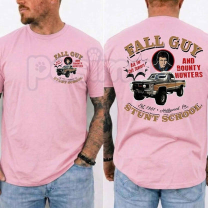 The Fall Guy Vintage T-Shirt – Classic Stuntman 80s Movie Graphic Unisex Tee-Pasimax