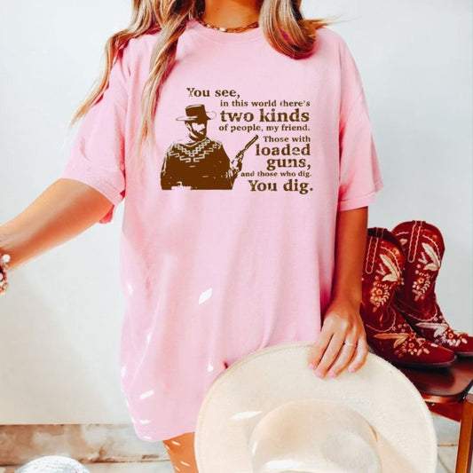 "The Good, the Bad and the Ugly" T-Shirt - Classic Western Movie Inspired Tee, Unisex Film Fan Apparel-Pasimax