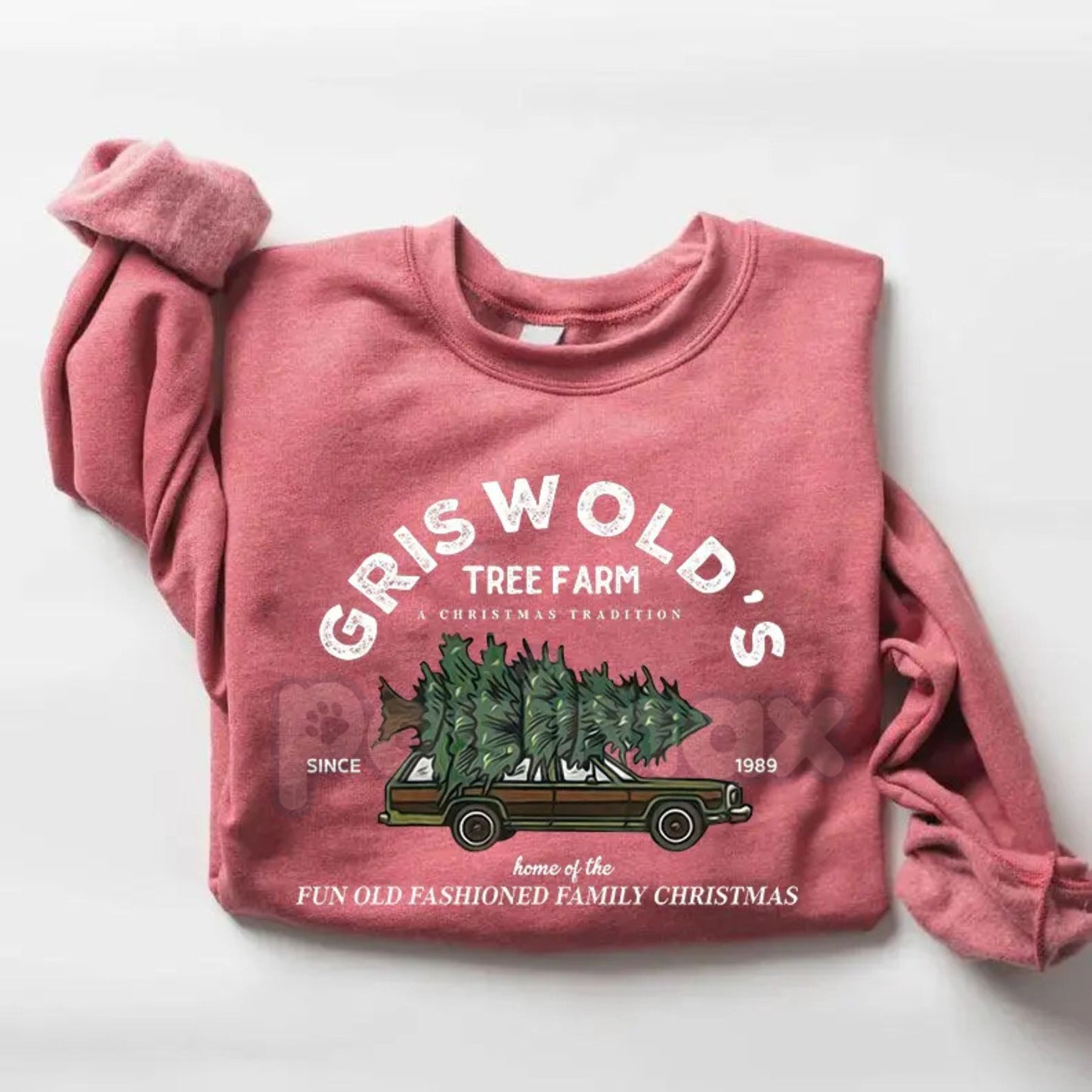 The Griswold Christmas Tree Sweatshirt – Funny Christmas Vacation Movie Pullover-Pasimax