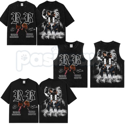 The R&B Tour 2026 Raymond & Brown T-Shirt & Tank Top – Premium Acid Washed Concert Graphic Apparel, Vintage Tour Lightweight Cotton Merch-Pasimax