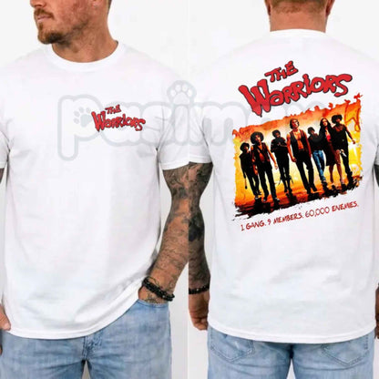 The Warriors 1979 T-Shirt – Vintage Cult Movie Graphic Unisex Cotton Streetwear Tee-Pasimax