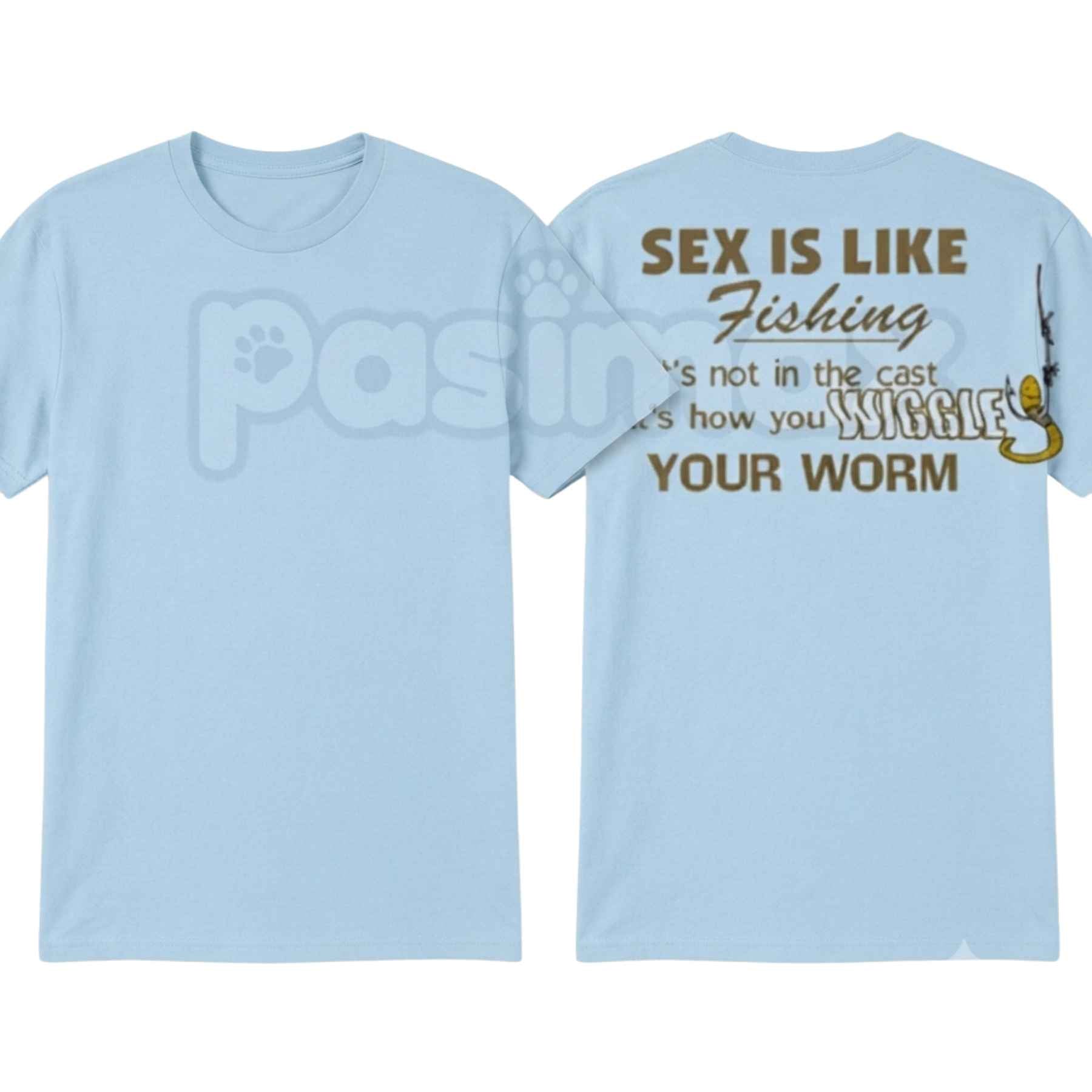Think Like A Fish Graphic Tee - Funny Fishing Shirt – Pasimax