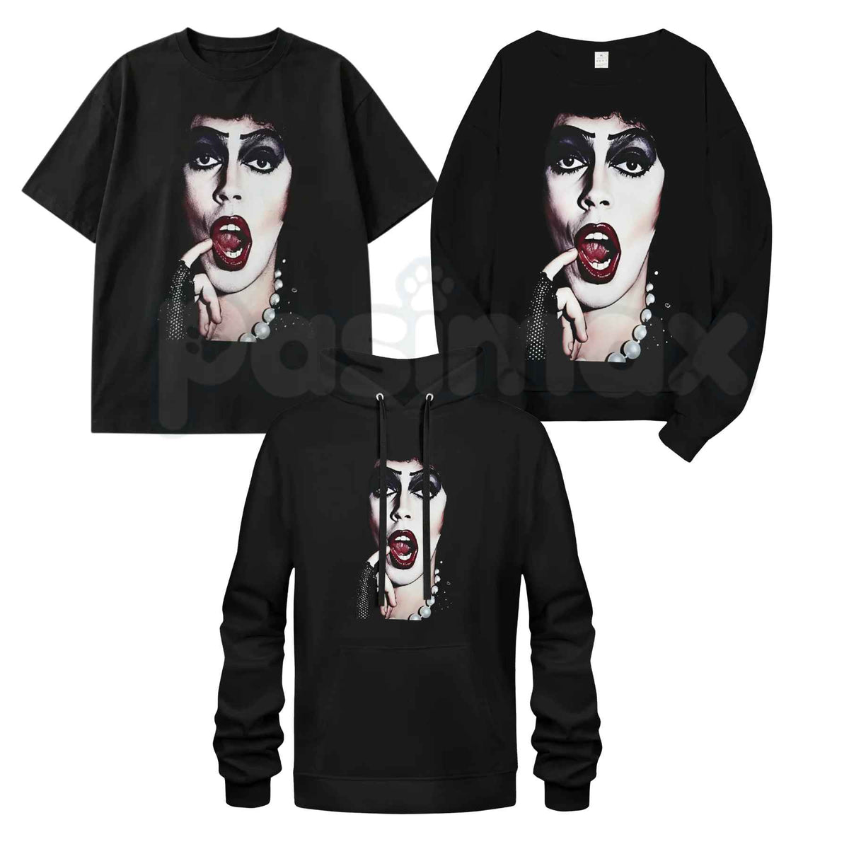 Tim Curry Memorial Shirt – Horror Movie Icon Tribute Hoodie & Vintage Actor Fan Gift Sweatshirt-Pasimax