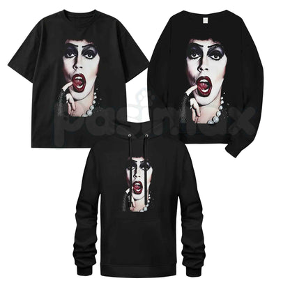 Tim Curry Memorial Shirt – Horror Movie Icon Tribute Hoodie & Vintage Actor Fan Gift Sweatshirt-Pasimax