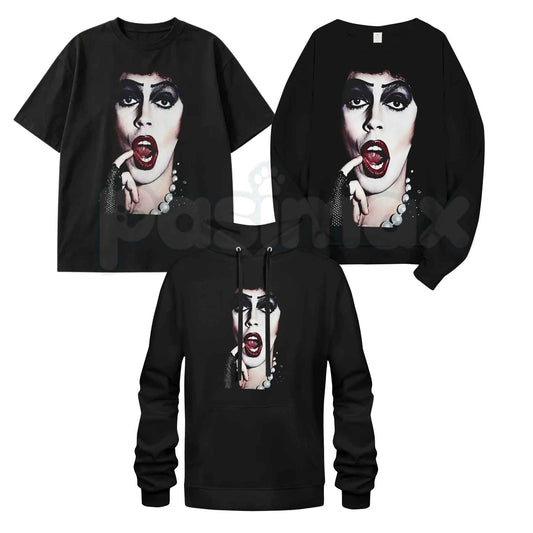 Tim Curry Memorial Shirt – Horror Movie Icon Tribute Hoodie & Vintage Actor Fan Gift Sweatshirt-Pasimax
