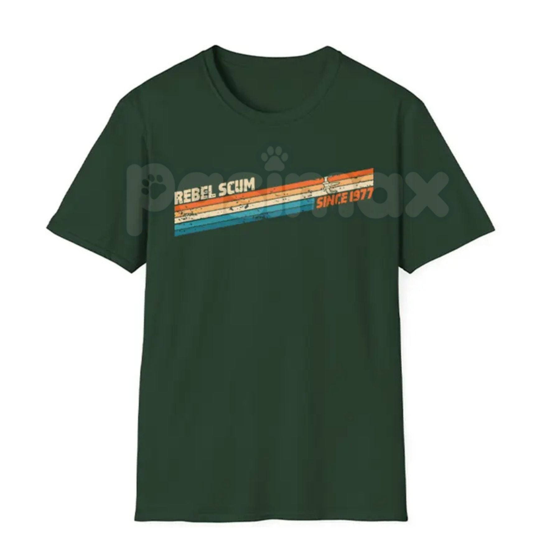 Timeless Retro-Inspired Unisex T-Shirt - Vintage Aesthetic Graphic Tee, Classic 70s 80s Style Shirt, Old School Minimalist Streetwear, Premium Garment-Dyed Heritage Top-Pasimax