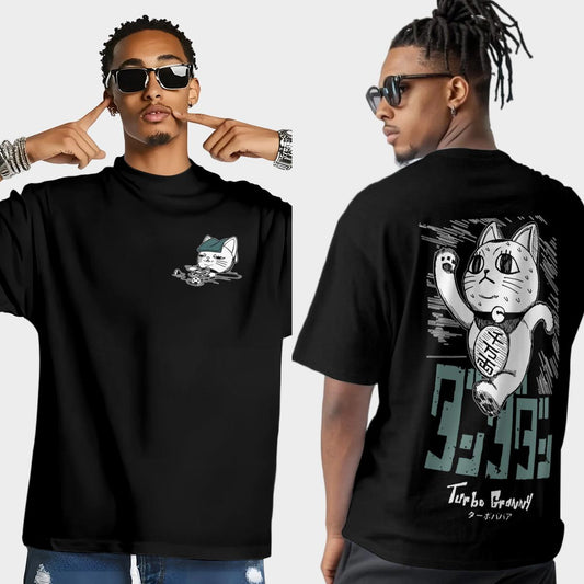 Turbo Granny Dandadan T-Shirt - Okarun & Momo Ayase Anime Graphic Tee, Fan Merch-Pasimax