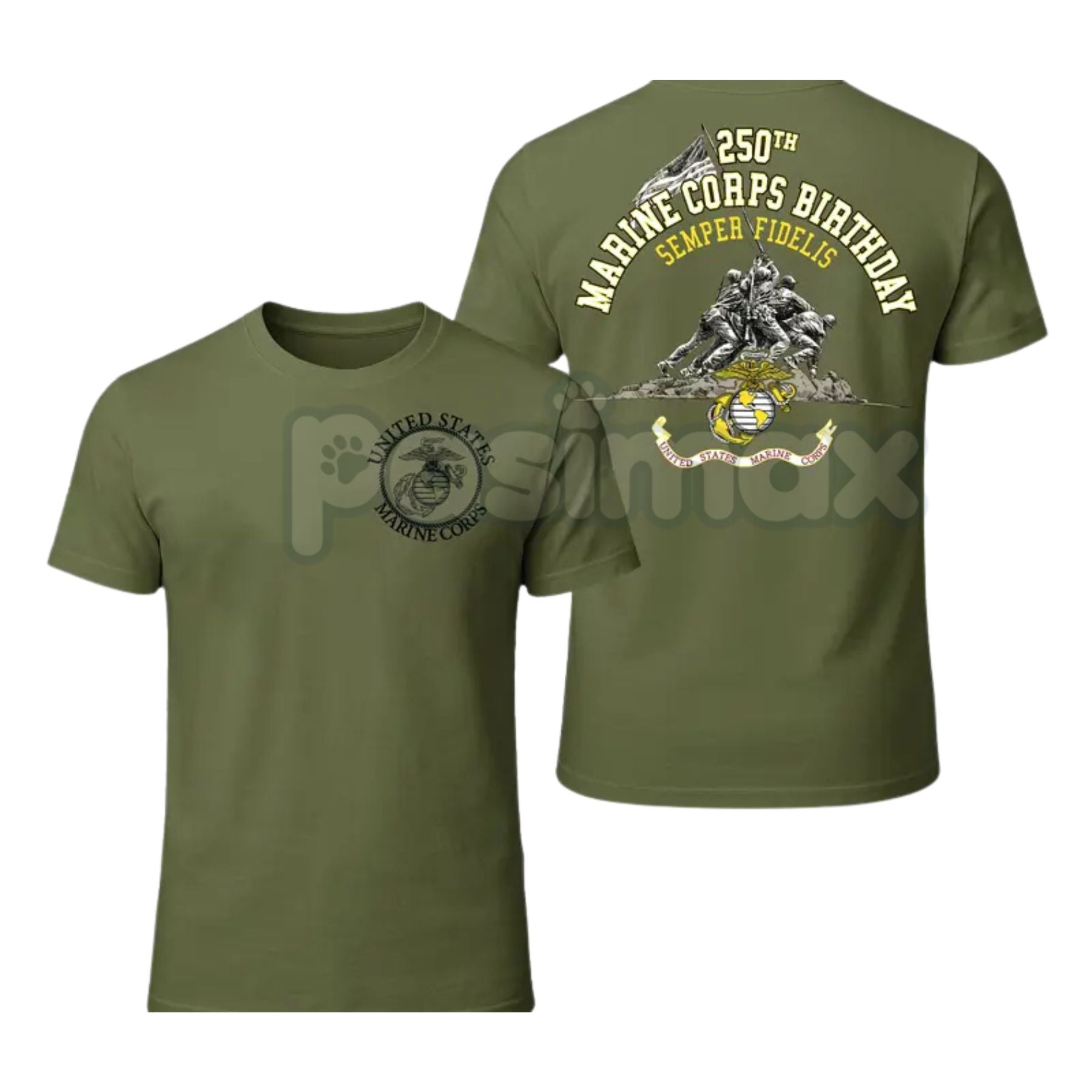 USMC 250th Anniversary EGA Collectible Tee – Pasimax