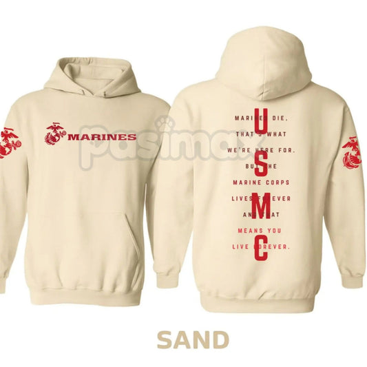 USMC Marines Tactical Hoodie – Classic Semper Fi Pullover, Veteran & Active Duty Marine Corps Gear, Unisex-Pasimax