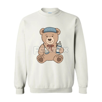 Ultrasound Teddy Bear Crewneck – New Baby Announcement Pregnancy Sweatshirt-Pasimax