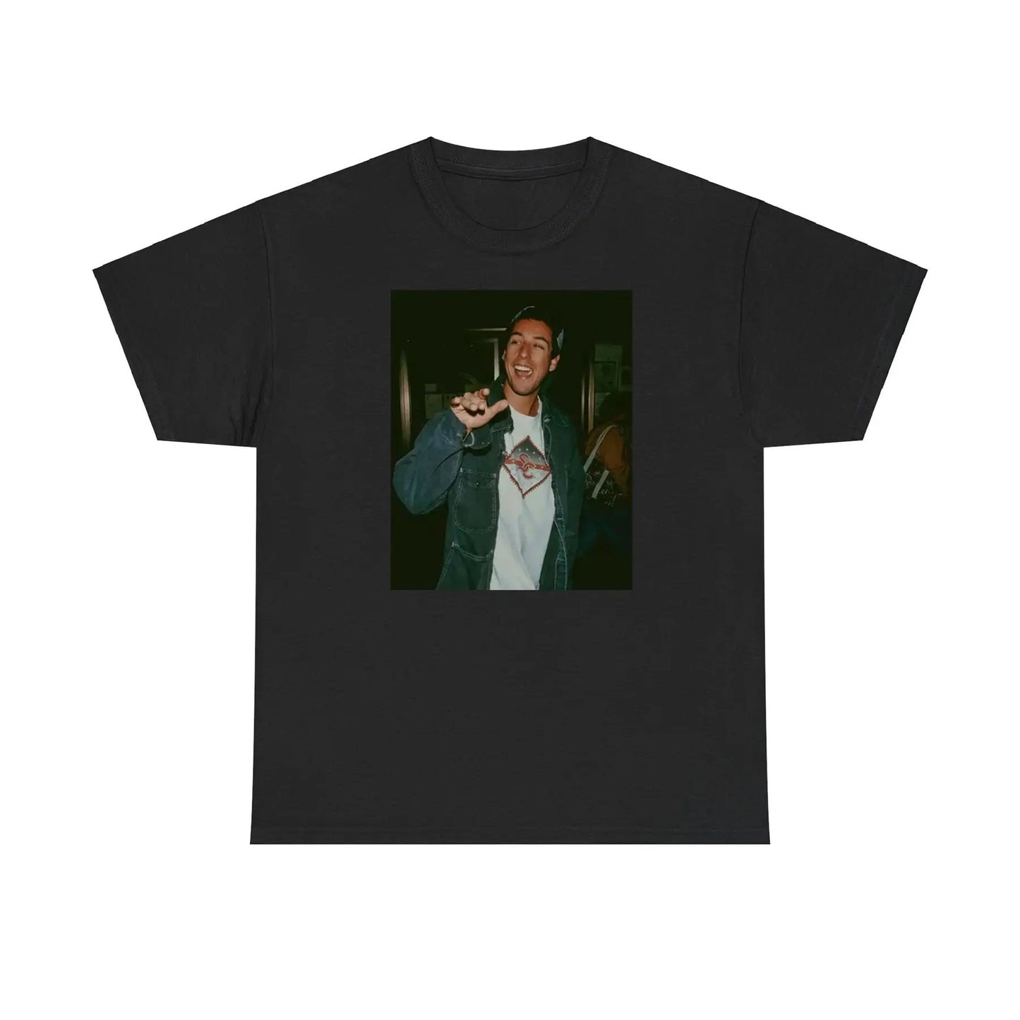 Unisex Vintage Adam Sandler Tee - Funny Actor Graphic T-Shirt, Nostalgic Fan Apparel-Pasimax