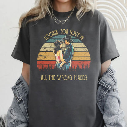 "Urban Cowboy" Vintage Movie T-Shirt - Bud & Sissy Western Retro Tee, Classic Quote Apparel-Pasimax
