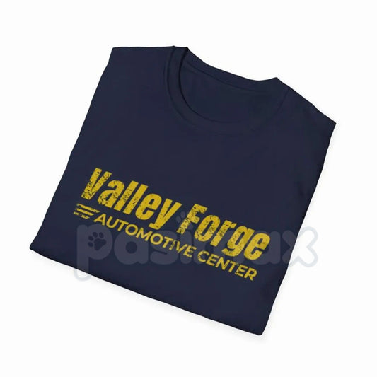 Valley Forge Automotive Center "Tires Enthusiast" T-Shirt - Custom Tire & Rubber Graphic Tee, Classic Auto Service Apparel, Premium Mechanic Shop Unisex Shirt-Pasimax