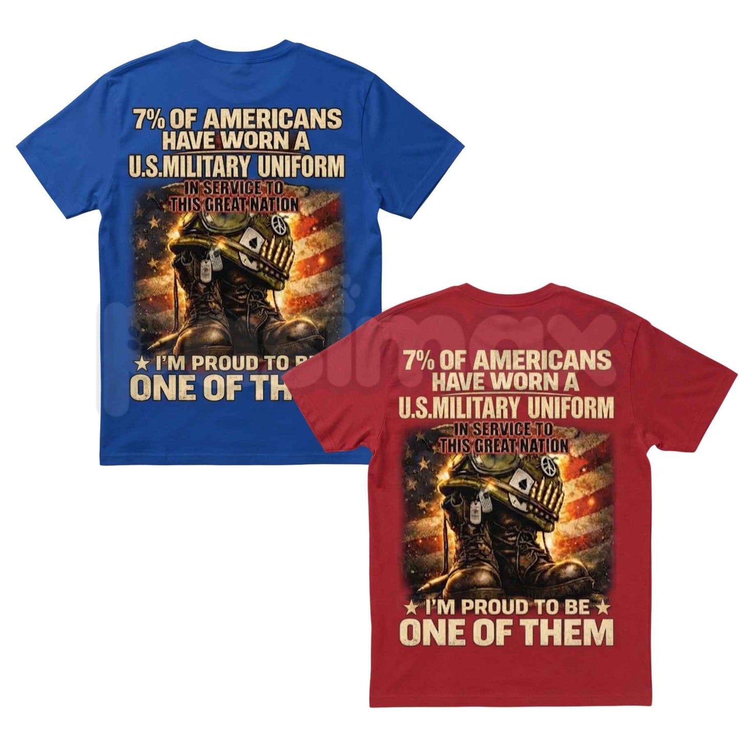 Veteran Pride Graphic T-Shirt – U.S. Military Service Tribute Unisex Cotton Tee-Pasimax