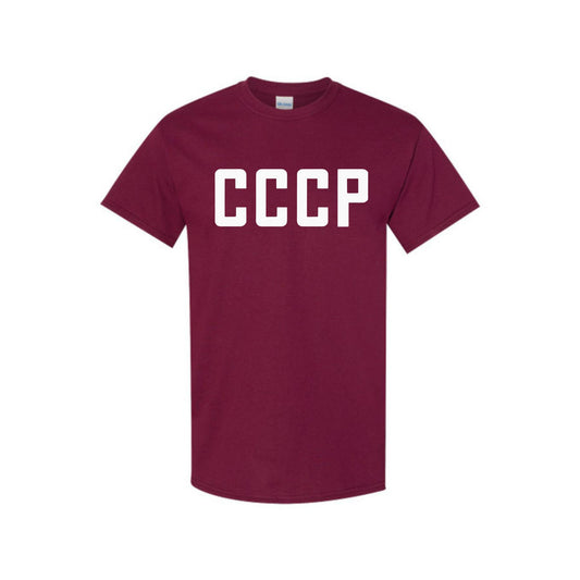 Vintage CCCP T-Shirt - Retro Propaganda-Inspired Graphic Tee, Historical Casual Unisex Top-Pasimax