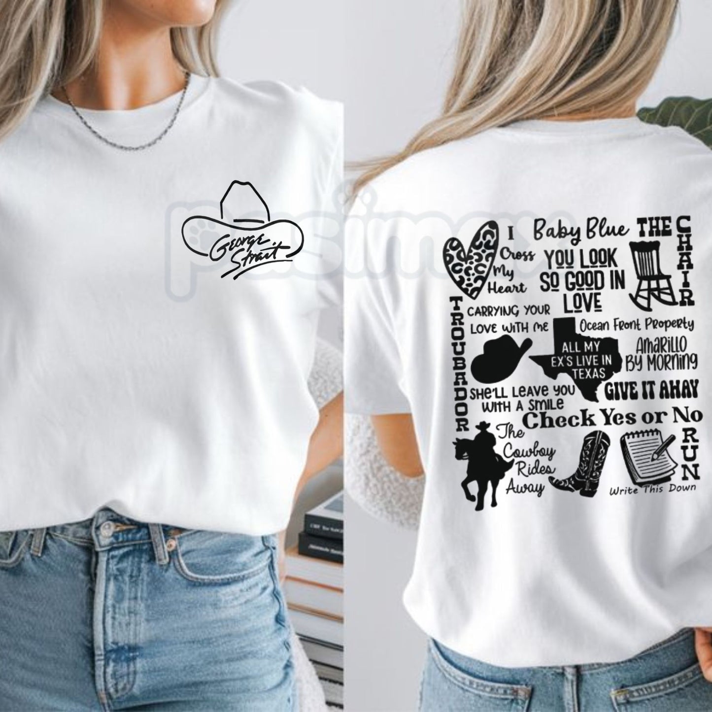 Vintage Cowboy Country Music Concert T-Shirt – Retro Western Aesthetic Graphic Tee-Pasimax