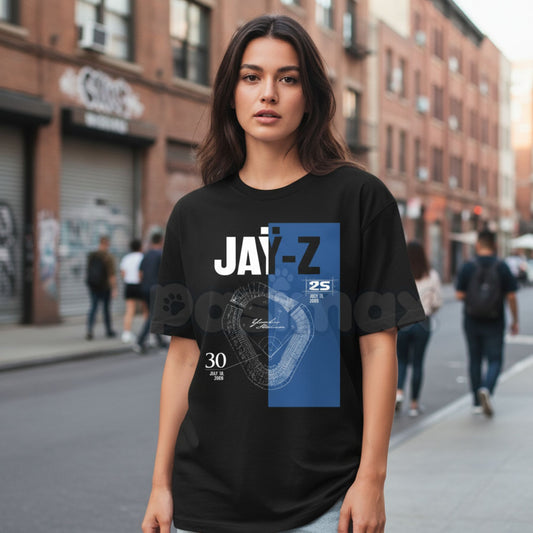 Vintage Jay-Z "Two Historic Nights" T-Shirt – Hov Brooklyn Hip Hop Graphic Tee, Premium 100% Cotton Concert Legacy Top, Soft Lived-In Heavyweight Retro Rap Shirt, Made in USA-Pasimax