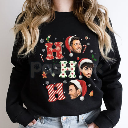 Vintage Jonas Bros Christmas Sweatshirt | 20th Anniversary Tour Shirt | Nostalgic Y2K Holiday Jumper | Jonas Brothers Fan Gift-Pasimax