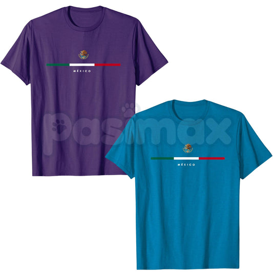 Vintage Mexican Flag Graphic Tee – Retro Mexico Pride Apparel, Classic Distressed Mexican Heritage Unisex Shirt-Pasimax