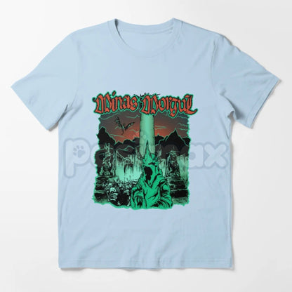Vintage Minas Morgul Graphic Tee - Nazgûl Morgul King Shirt, Dark Lord of the Rings Movie Apparel, Tolkien Fan Gift-Pasimax