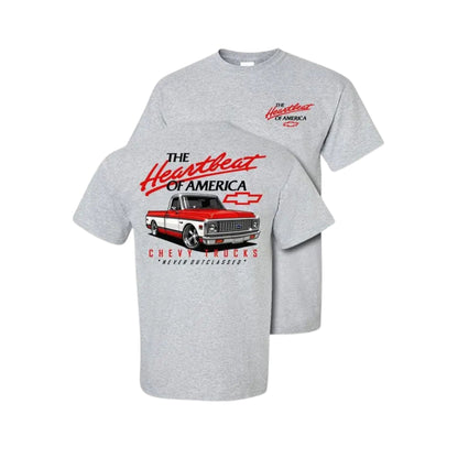 Vintage "Never Outclassed" Chevy T-Shirt - Old School Legend Apparel, Classic Car Graphic Tee-Pasimax