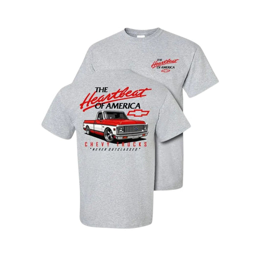 Vintage "Never Outclassed" Chevy T-Shirt - Old School Legend Apparel, Classic Car Graphic Tee-Pasimax
