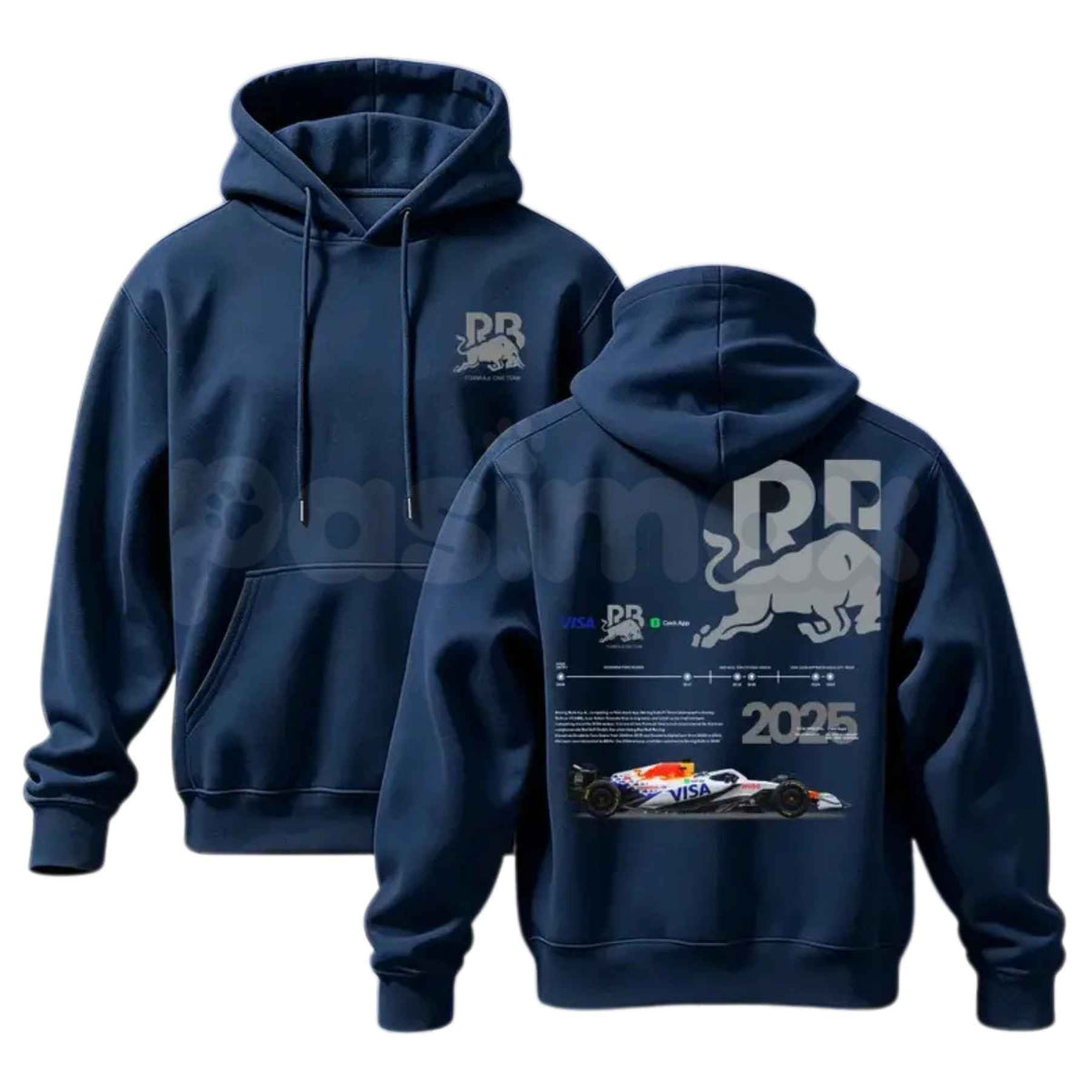 Vintage Racing Cartoon Graphic Hoodie – Retro Motorsport Character Pullover, 90s Car Racing Graphic Sweatshirt, Unisex Streetwear-Pasimax